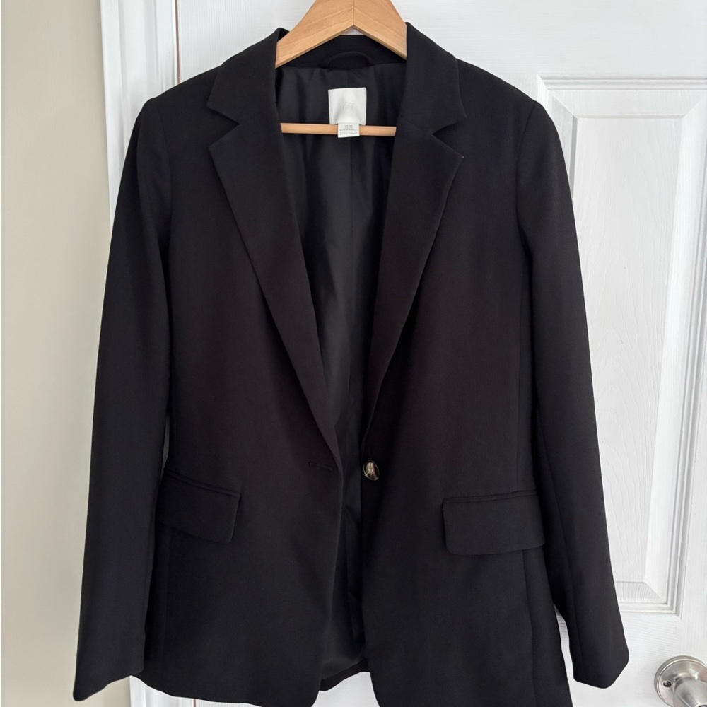 Classic Black Blazer